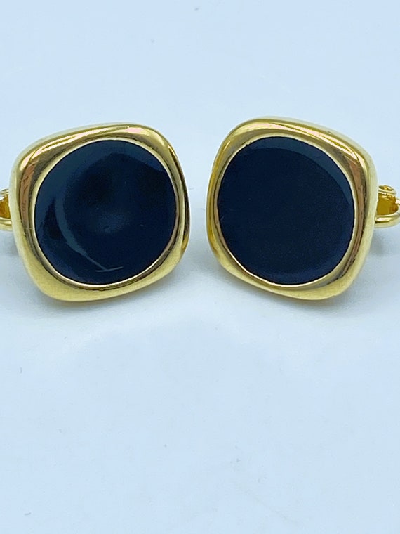 Vintage Napier Earrings, Napier Clip On Earrings,… - image 1