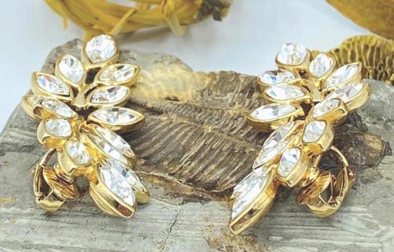 Kenneth Jay Lane Earrings: Rhinestone Earrings, K… - image 9