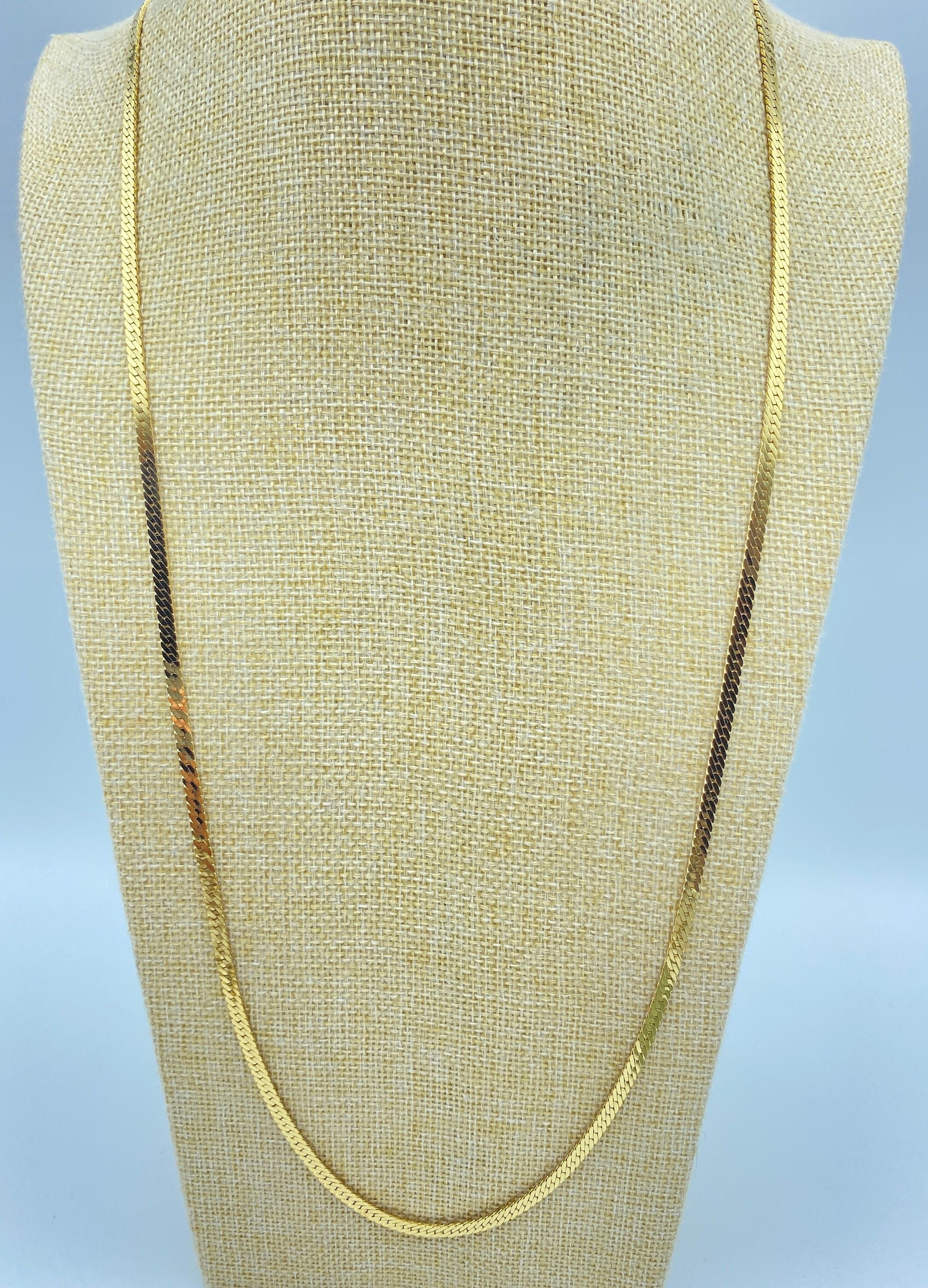 Monet herringbone necklace online
