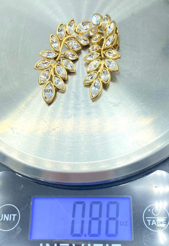 Kenneth Jay Lane Earrings: Rhinestone Earrings, K… - image 15