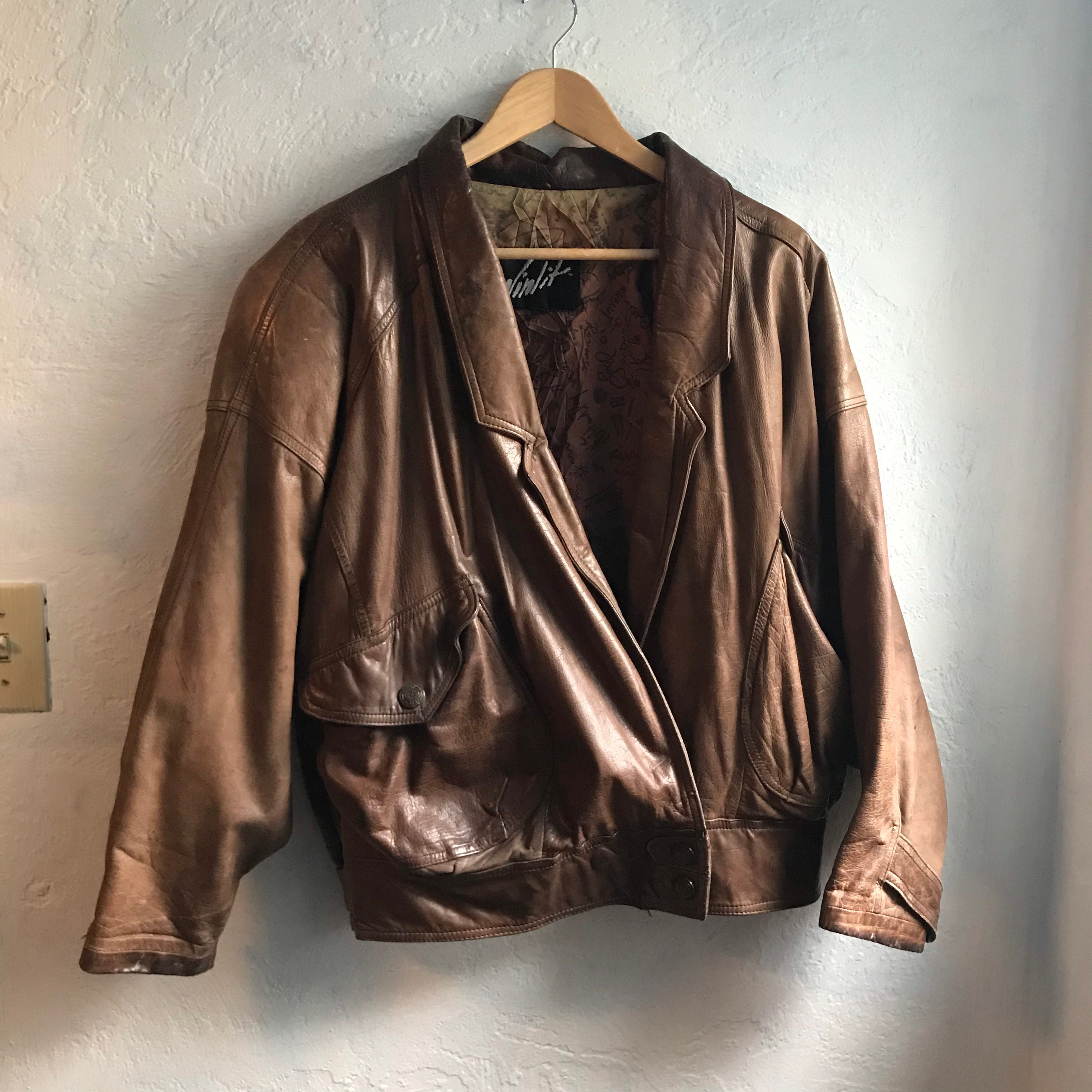 winlit leather jacket