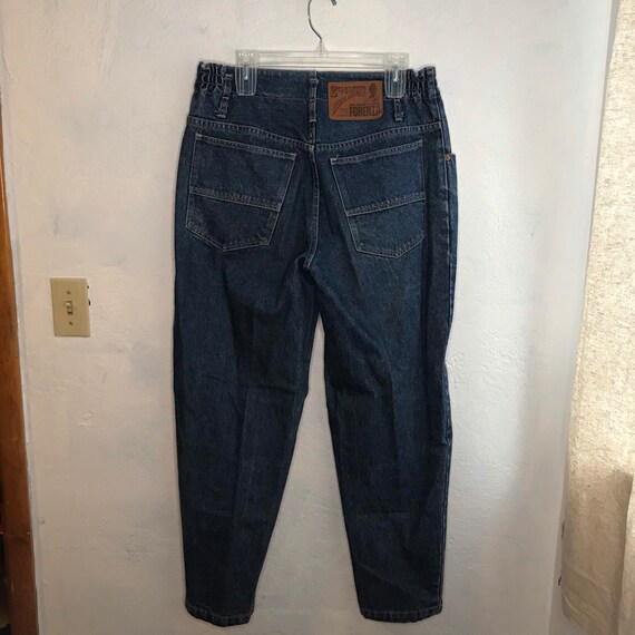 1980s Vintage Starletto Forenza Dark Wash High Rise T… - Gem