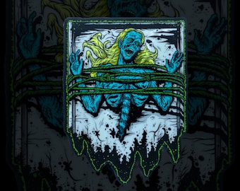 The Pain glow sticker