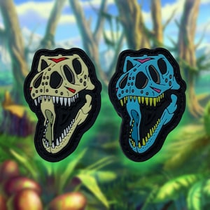 Tyrannovoorus Rex mini patch set
