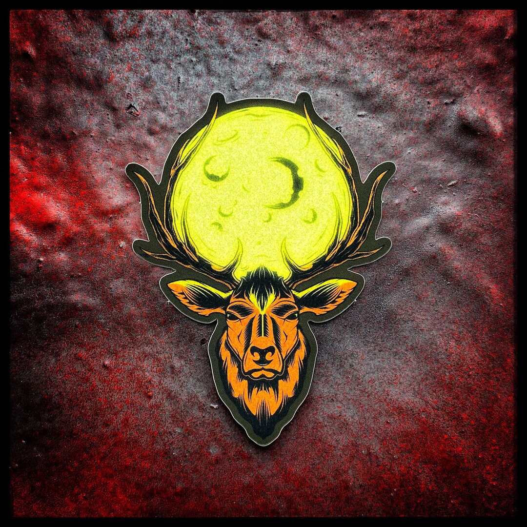 Stagg Sticker Stag Sticker - Etsy