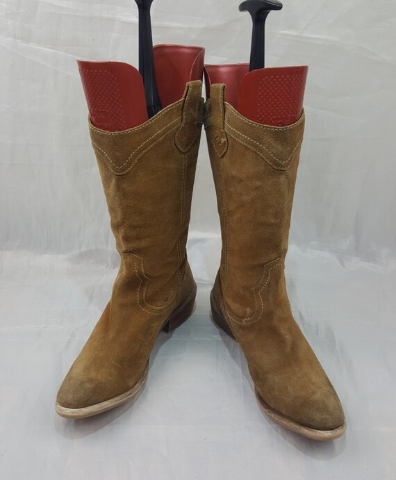 Cowboy Boots Women Shoes Vintage 