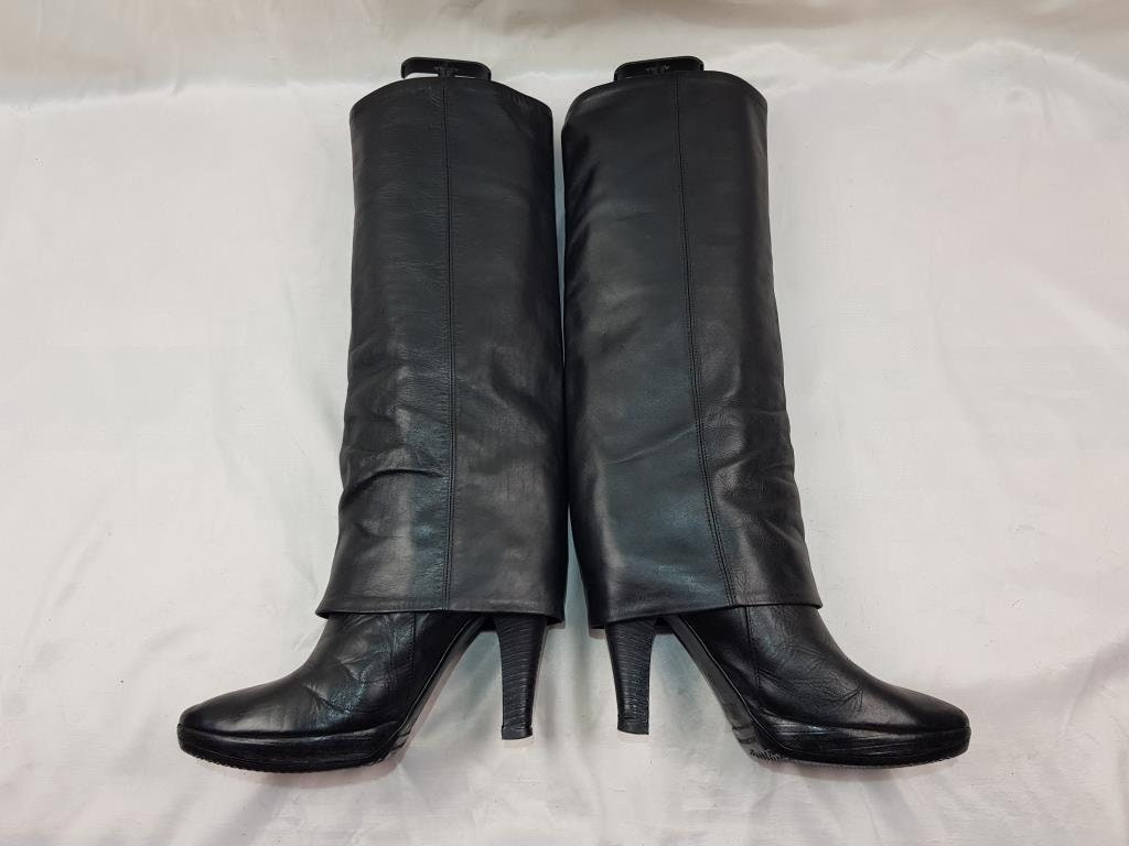 【PARTIMENTO】24FW LEATHER FOLDING SLOUCHY TALL BOOTS 243041221_0057.jpg