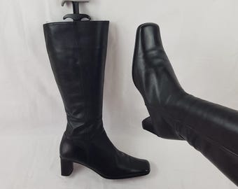 Miu Miu Archive Vintage Western Cowboy Design Booties Short Boots 