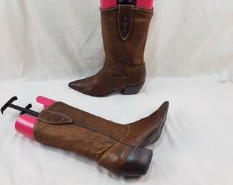 Stivali da cowboy per le donne punta punta stivali occidentali da donna stivali da cowgirl stivali metà ginocchio, nero, 37 EU Stivali da cowboy per le donne punta punta stivali occidentali da donna stivali da cowgirl stivali metà ginocchio, nero, 37 EU