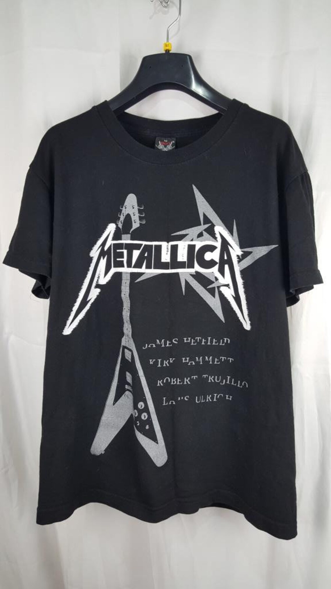 90s vintage Metal Shirt Rock Band Black men shirt Heavy Metal | Etsy
