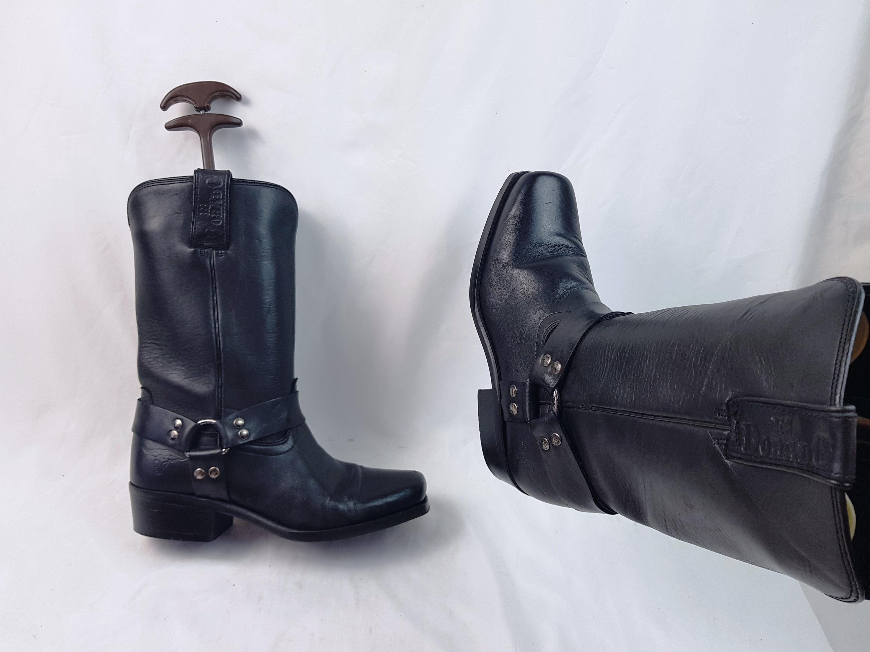 Y2k Square Toe Boots - Etsy