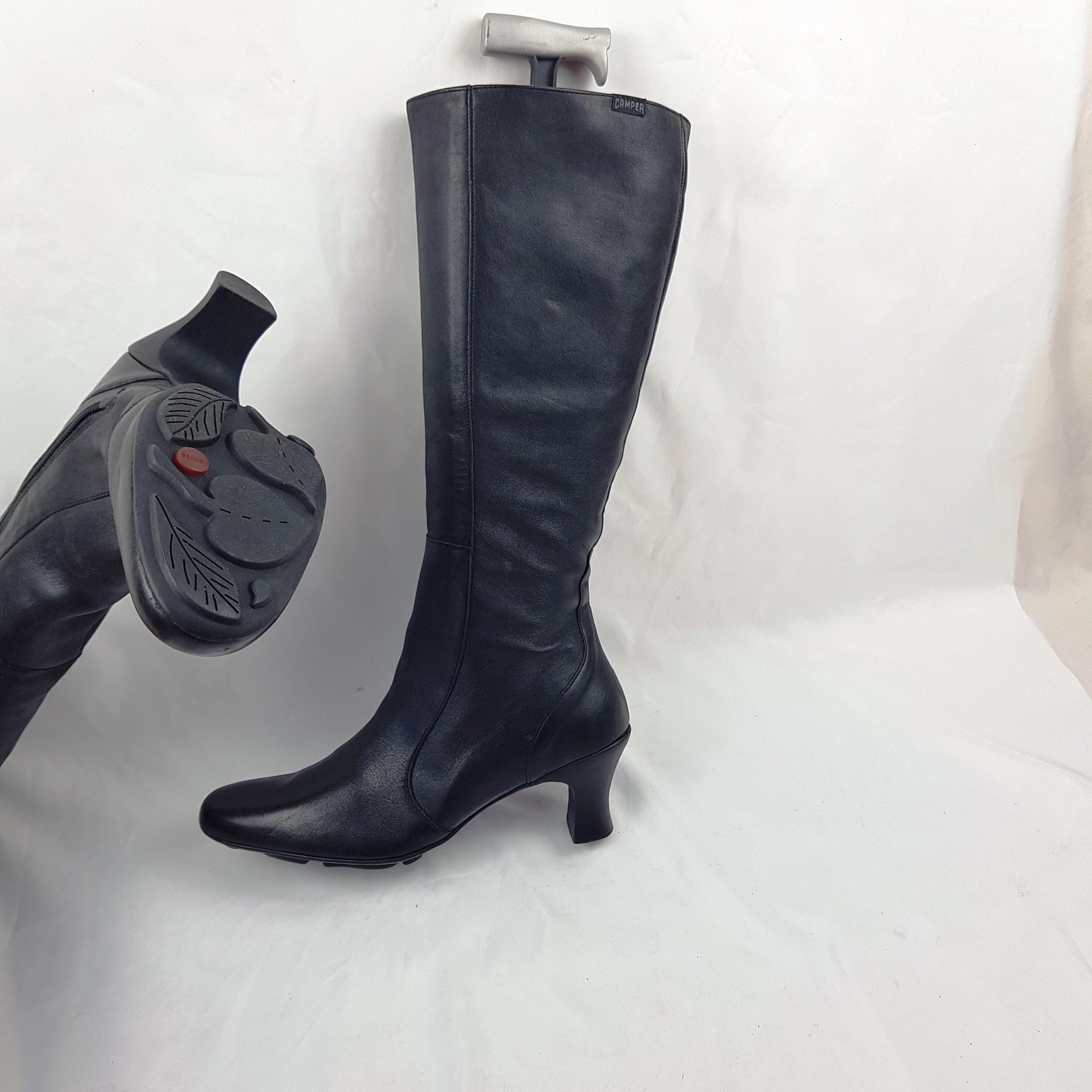 Y2k Knee High Boots - Etsy
