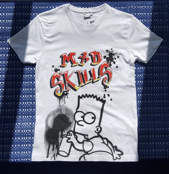 90s Vintage The Simpons Graphic t shirt Vintage Ca