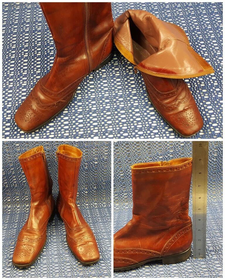 square toe boots 90s