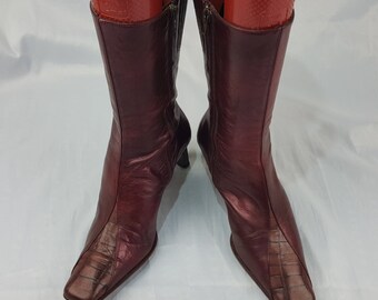 Faux Leather Knee High Boot Shoes High Tube Casual Flat Shoes Riding Boots InKach Womens Winter Boots Faux Leather Knee High Boot Shoes High Tube Casual Flat Shoes Riding Boots InKach Womens Winter Boots