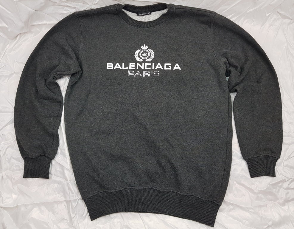 Lima subtítulo Inspeccionar Balenciaga sweater - Etsy España
