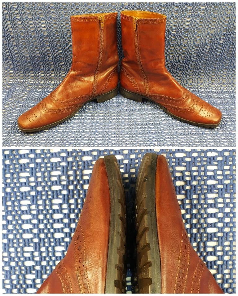 square toe boots 90s