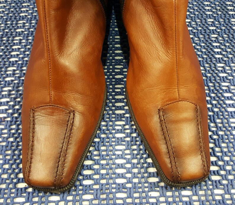 square toe boots 90s