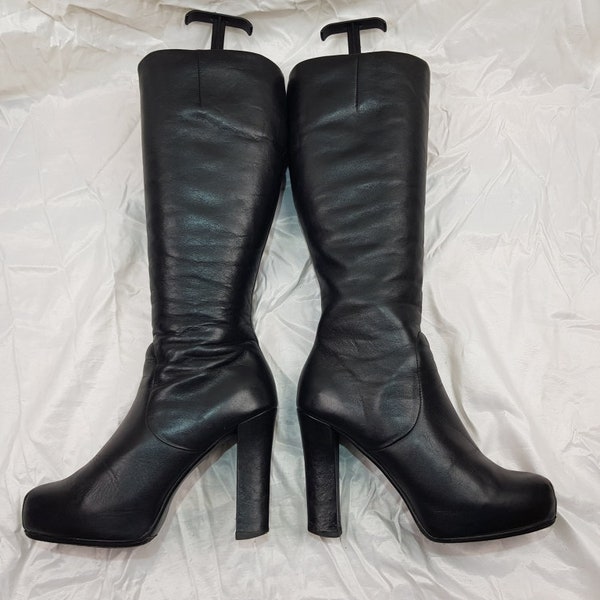 Platform Boots - Etsy