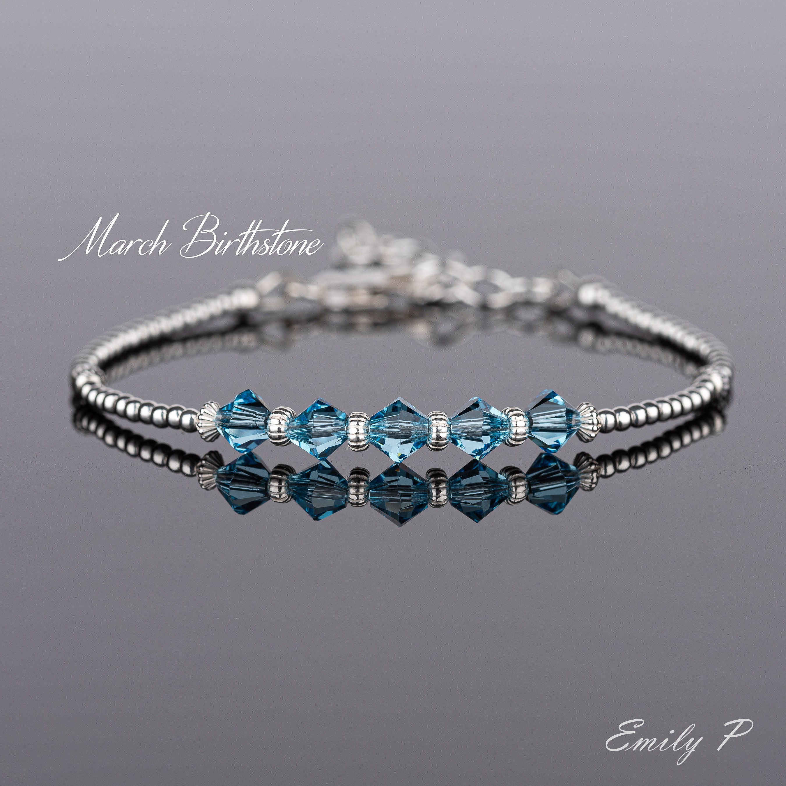 ★rosemont★ SILVER bracelet (March birthstone) RC0343 il_fullxfull.3518882161_hkqh.jpg