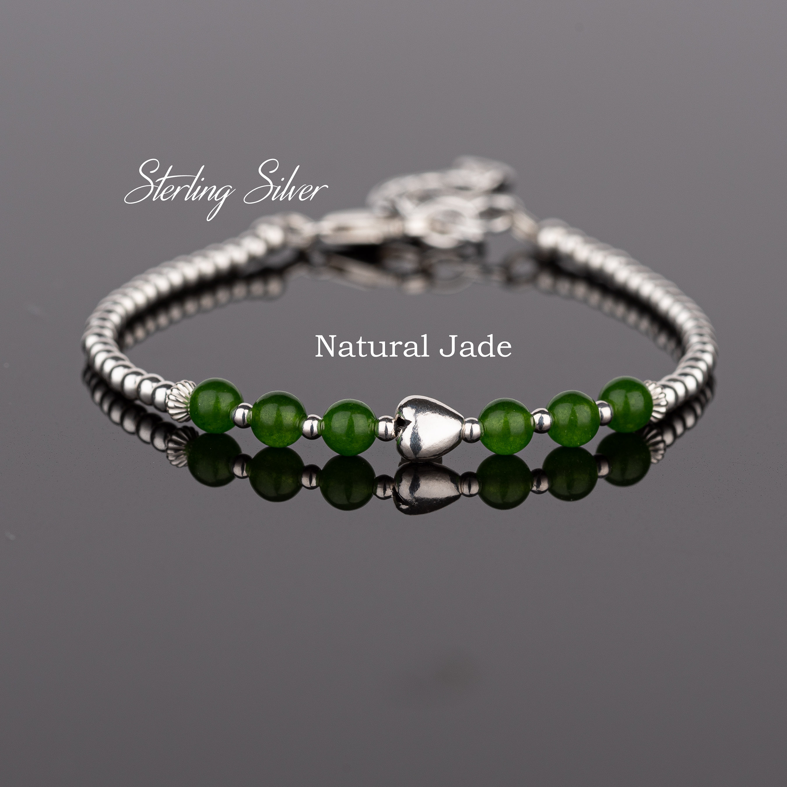 Natural Jade Bangle Bracelet For Women Good Luck Healing
