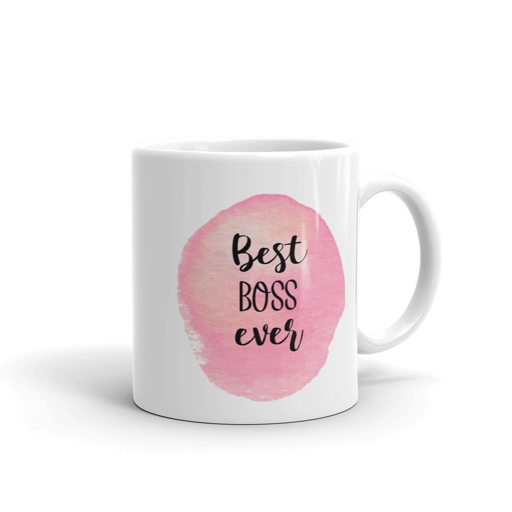 Best Boss Ever Coffee Mug Boss Coffee Mug Gift For Boss | Etsy