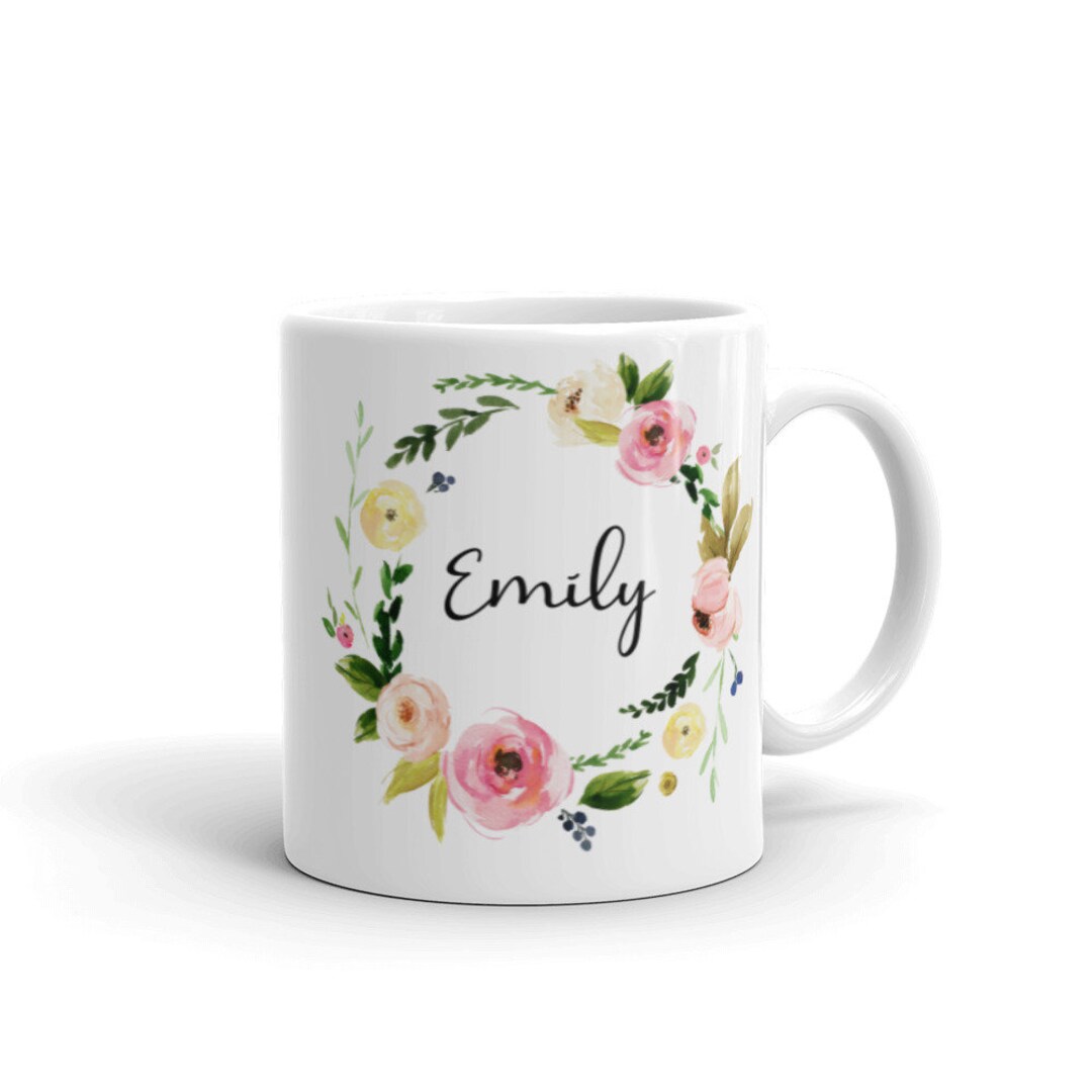 Personalized Name Mug Custom Name Coffee Mug Mug With Name Etsy