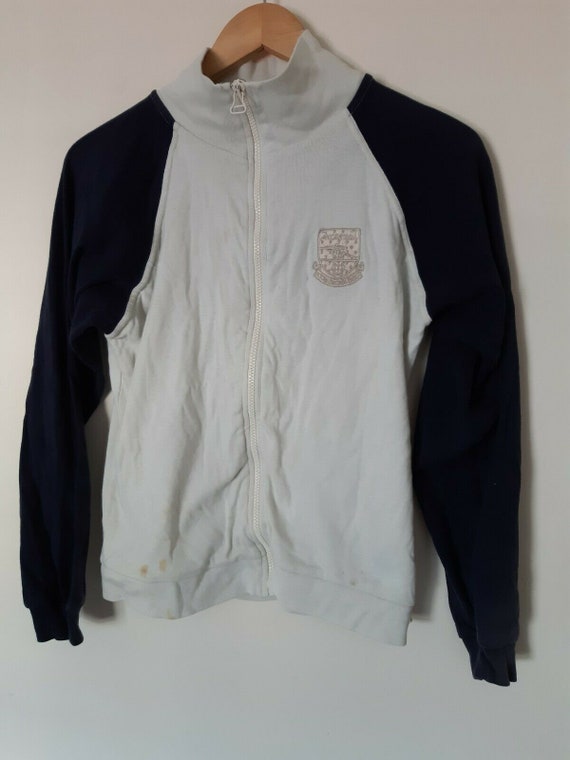 arsenal retro tracksuit top