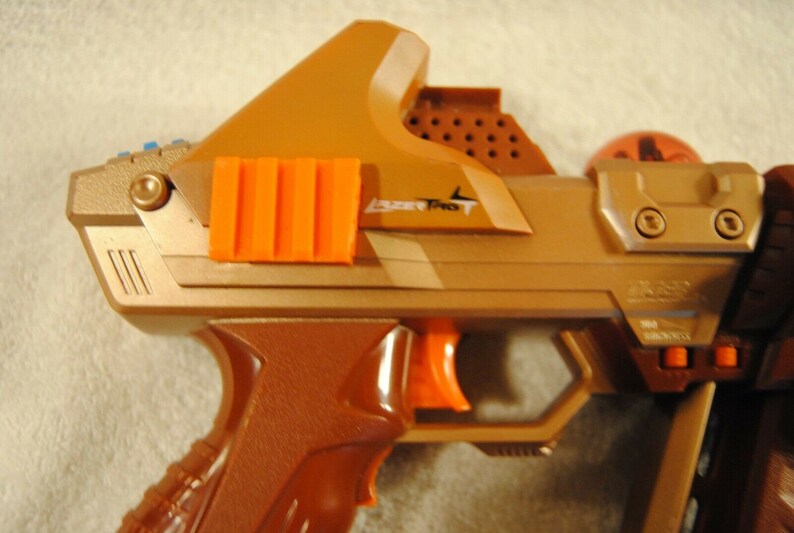 Tiger Electronics Lazer Tag Team Ops Laser Gun Orange 2004 Etsy