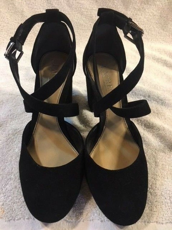 ralph lauren black heels