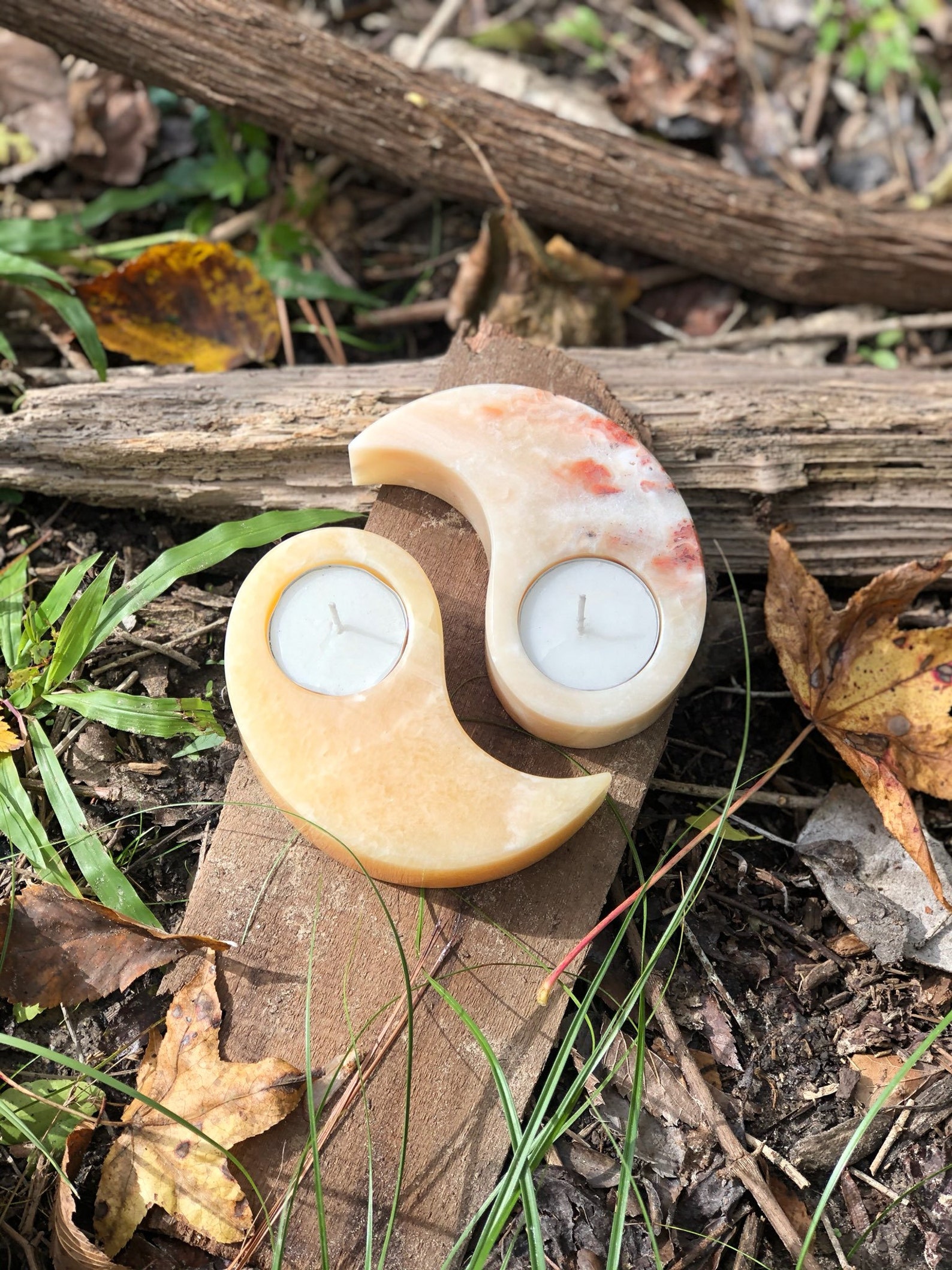 Yin Yang Candle Yin Yang Decor Yin Yang Decoration Etsy