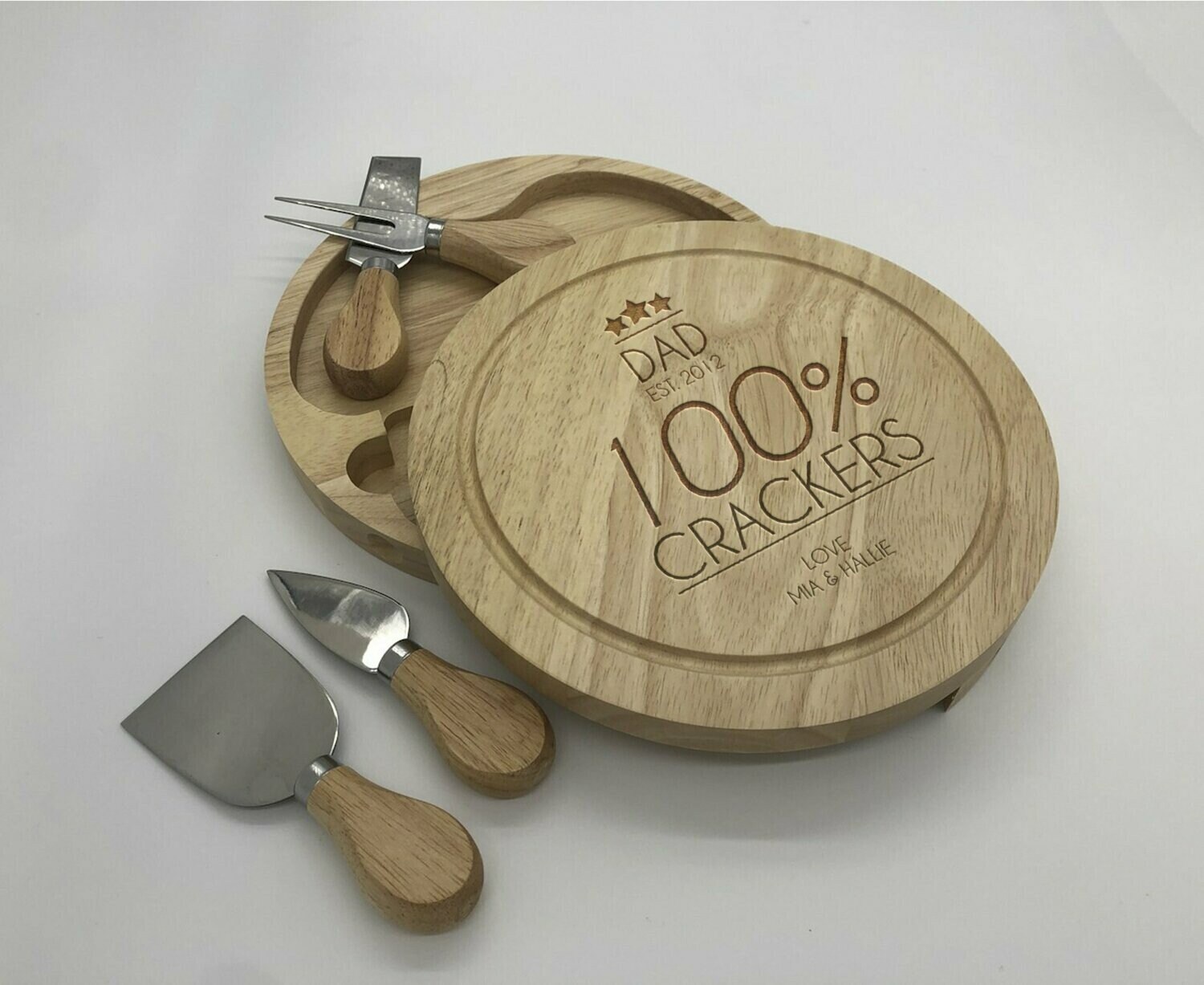 Personalised Cheese Board Father's Day Engraved Etsy