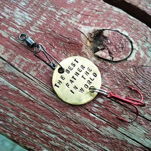 Personalized Fishing Lure Father&#39;s Day Gift Personalized Lure Custom Fishing Lure Gift for Him