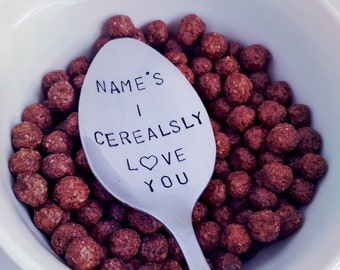 I Cerealsly Love You Etsy