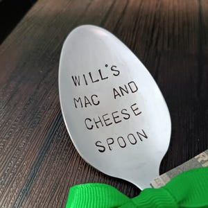 Hand Stamped Spoon | Personalized Stainless Steel Teaspoon | Funny Gift for Coffee Lovers | Custom Dessert Spoon | Ice Cream Gift Idea