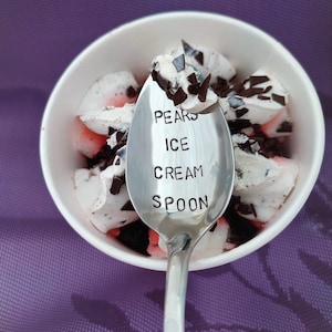 Personalized ice cream spoon/Peanut butter spoon/personalized spoon/personalized coffee spoon/dad&#39;s ice cream spoon/Ice cream lover gift