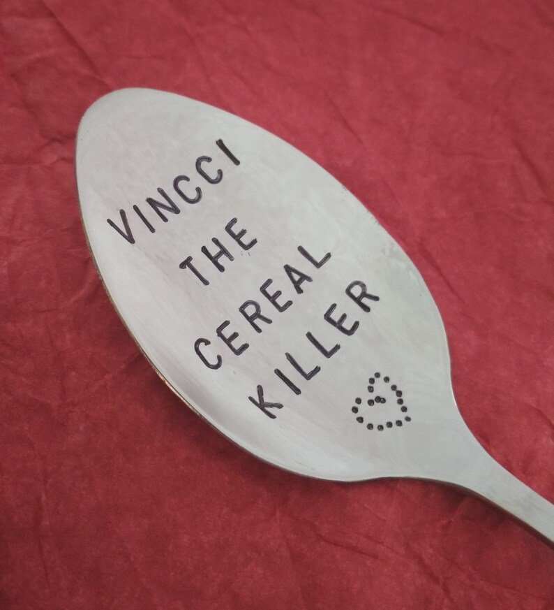 Cereal killer spoon Cereal Lover GiftCustom Etsy