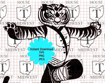 Kung Fu Panda Svg Etsy