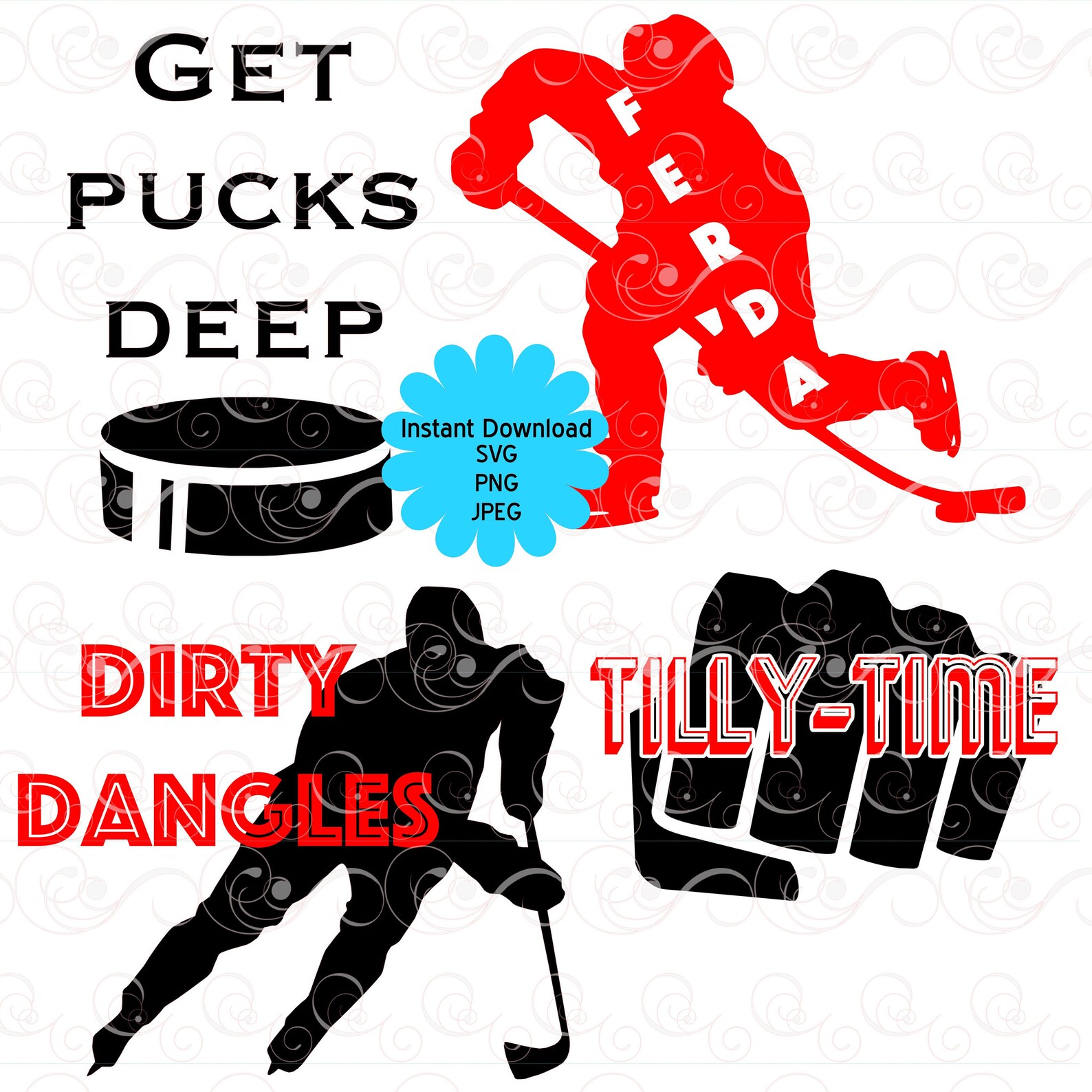 Download Letterkenny SVGs Hockey Bundle SVG | Etsy