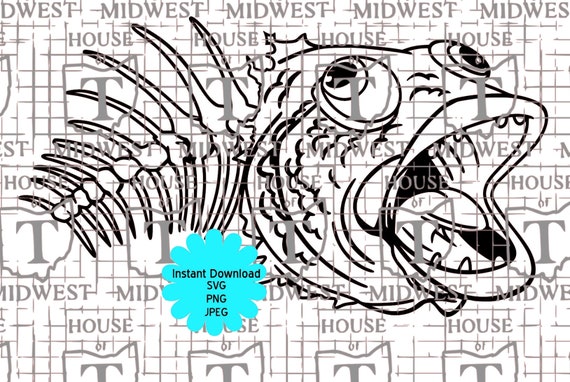 Download Fish Head Svg Etsy