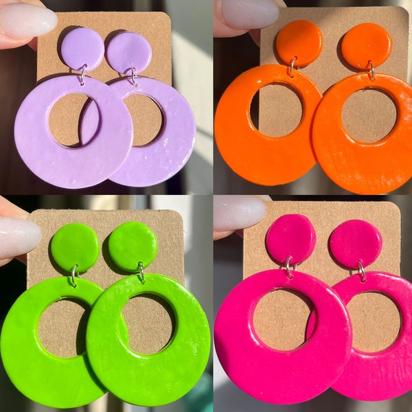Funky 1960s Earrings - Etsy UK