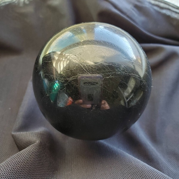 Black Tourmaline Sphere Black Tourmaline Sphere for Protection Crystals for Protection Black Tourmaline Sphere