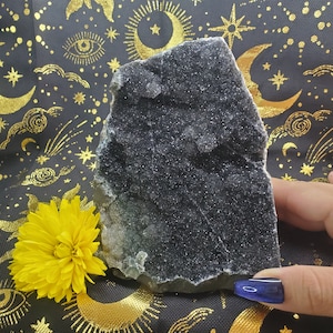 Black Amethyst Rainbow Amethyst Black Amethyst Cut Base Rainbow Galaxy Black Amethyst Black Amethyst Geode Black Galaxy Rainbow Amethyst