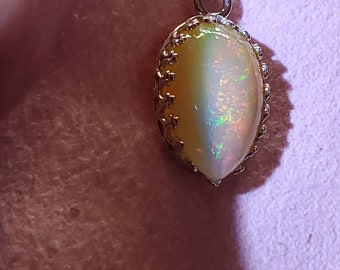 Opal necklace ,opal pendant, necklace, pendant, jewel necklace