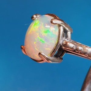 Opal Ring Engagement Ring Opal Engagement Ring - Etsy