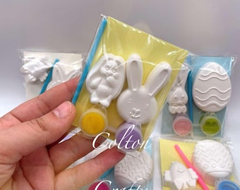Easter Paint Your Own Party Favors: Kids Craft Activity Gifts