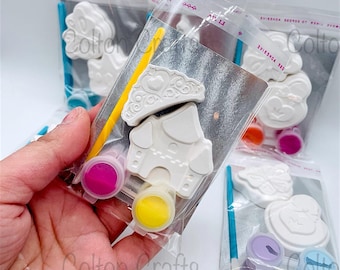 Princess Paint Your Own Plaster Party Favors: DIY Craft Kit