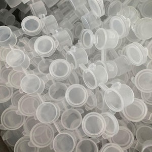 6 X 3ml Empty Mini Plastic Jars / Pots / Boxes, Airtight Storage for  Acrylic Paint for Dot Painting, Mandala Painting, Painting Stones 