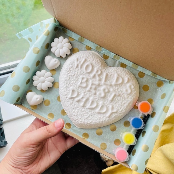 Paint Your Own Dad/daddy Plaque, Paint Kits,gifts for Him From the