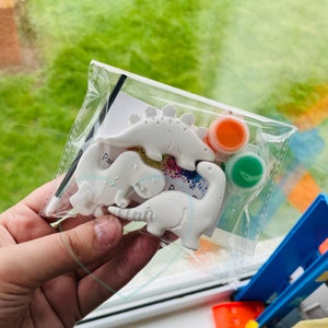 Dinosaur Party Favours | Birthday Party Bag Fillers| Dinosaur Party Bags |Children&#39;s Birthday Favours| Children&#39;s Paint Party |Gift for Kids
